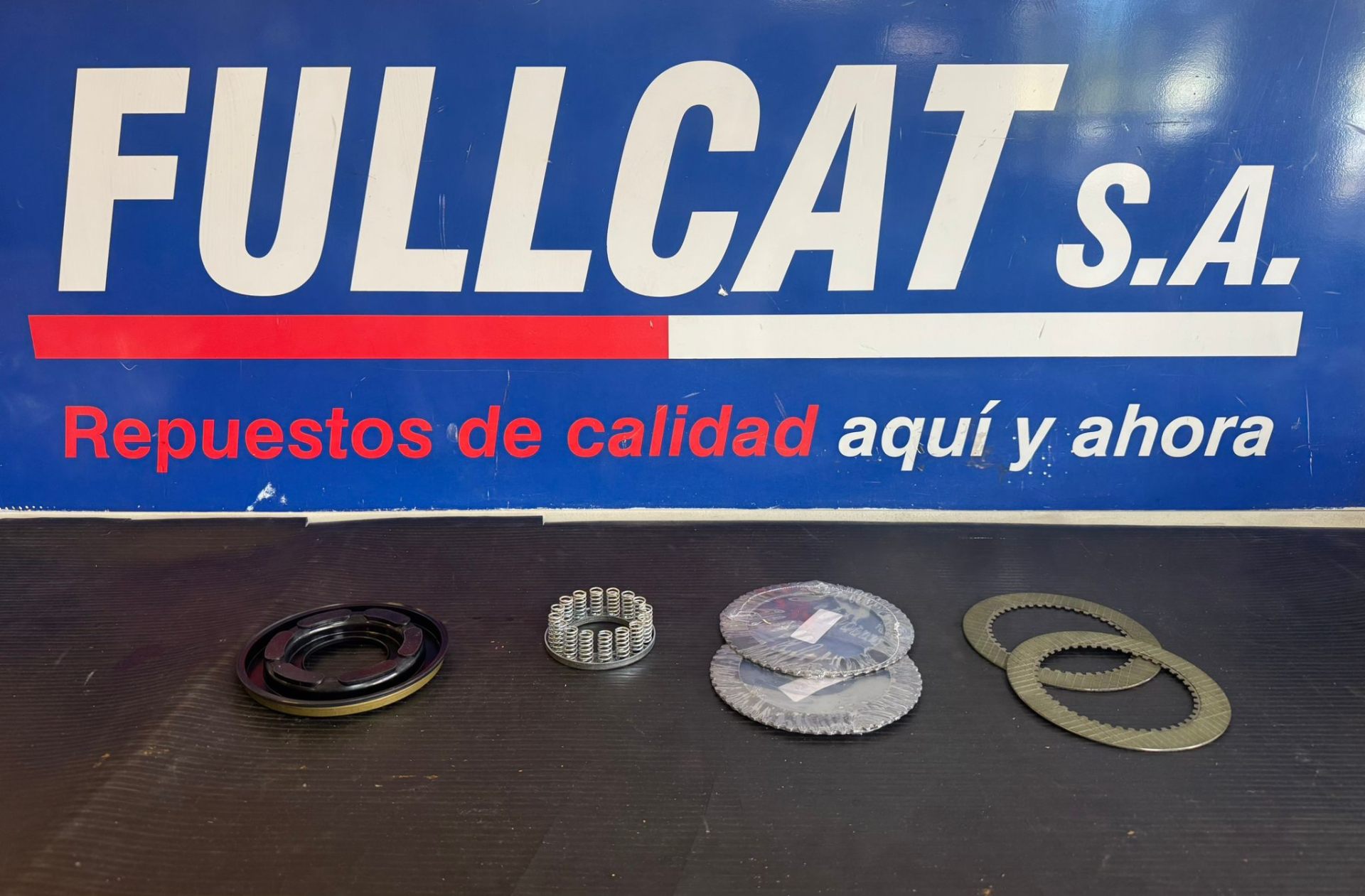Repuesto Caterpillar 3053431 / 1470238 / 2744553 / 6Y7929 - 416 420 430 E, F | Pistón, Discos y Placa de Resortes